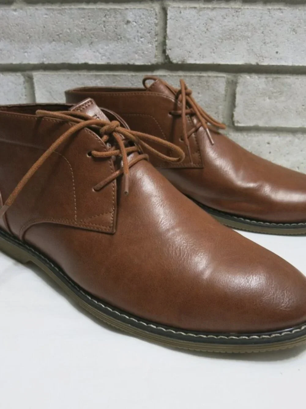 London Fog Oil Tanned Leather Chukka Boot Men's Casual Comfort Footwear Shoes 12